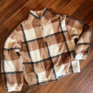 Collard Half Zip sweatshirt